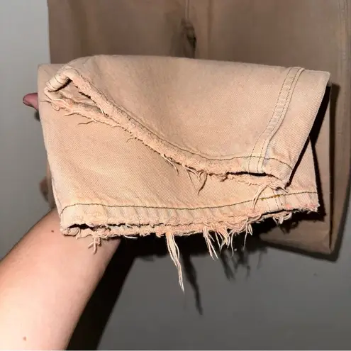 RE/DONE Distressed 90s High Rise Loose Fit Jeans size 27 in Natural Sedona NWT