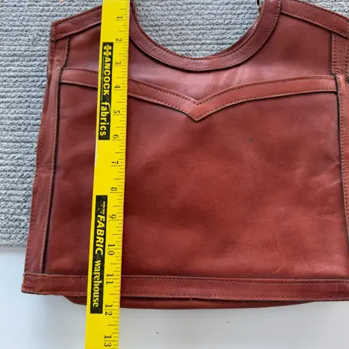 Vintage 70’s 80’s Made in Korea Leather Bag Purse Brown