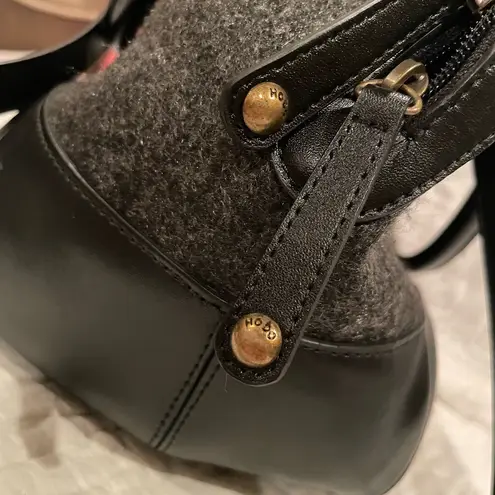 Hobo International HOBO Handbag Unique Felt/Leather Combo Style Bag