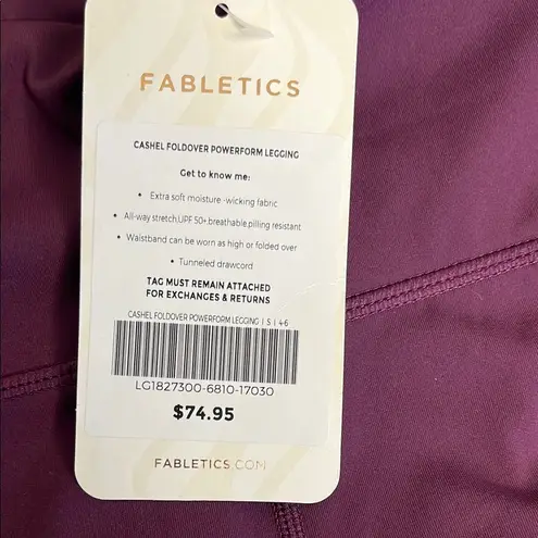 Fabletics  Cashel Foldover Powerform Leggings - Image 4