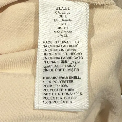 NWT The Drop Cream Elastic Waist Wide Leg Pants Size Large thumbnail 6