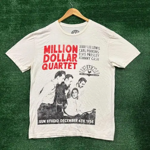 Sun Records Million Dollar Quartet T-Shirt Size Large