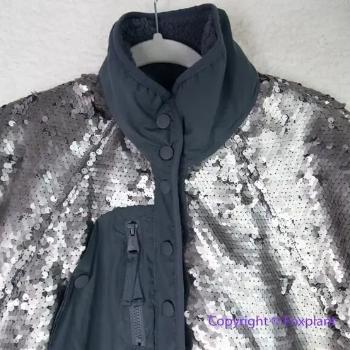 Free People New!  Hit The Slopes Sequin Jacket, size‎ S thumbnail 7
