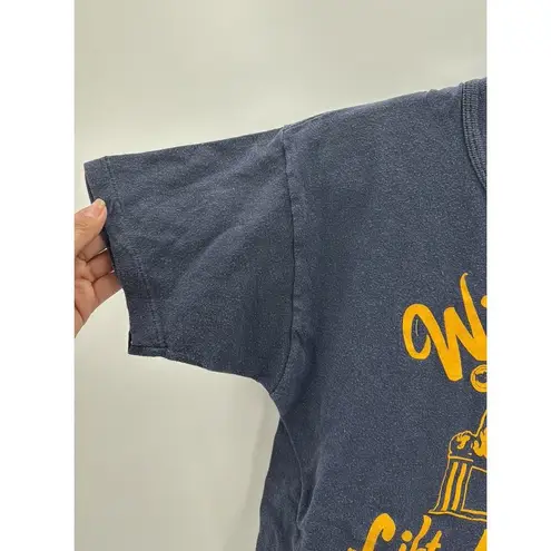 Russell Athletic Vintage navy blue t-shirt Wickliffe, Lift-A-Thon 70s size s/xs