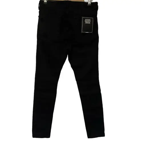 Pull & Bear Limited Edition Super Skinny Biker Jeans EU 40 NWT Black Size undefined