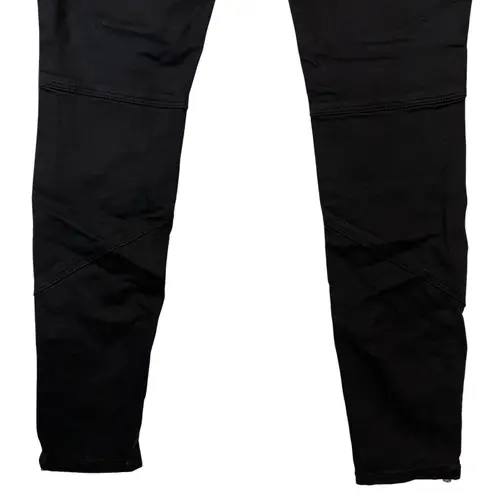 BLANKNYC Black Skinny Moto Pants Zippers Ankle Zip Women's Size 25 Whimsygoth