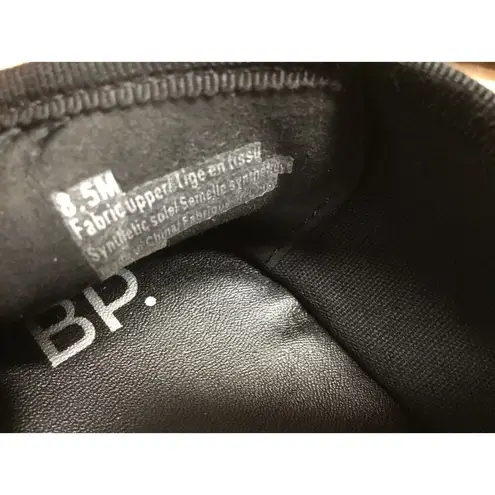 BP. Espadrille Flats Women's Size US 8.5M Black Round Toe Slip