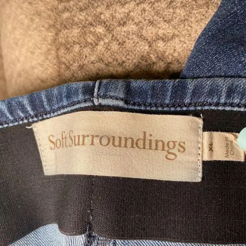 Soft Surroundings Ultimate Denim Pull-On Bootcut Jeans Style 2CW18 XL