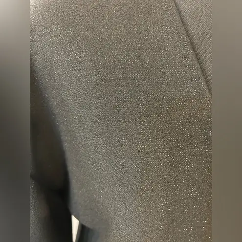 Uncle Frank Black Metallic Shift Dress Size Small