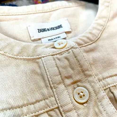 Zadig & Voltaire Tigy Cotton Twill Top