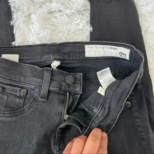 Rag and Bone  Skinny Distressed Legging Jeans Size 25