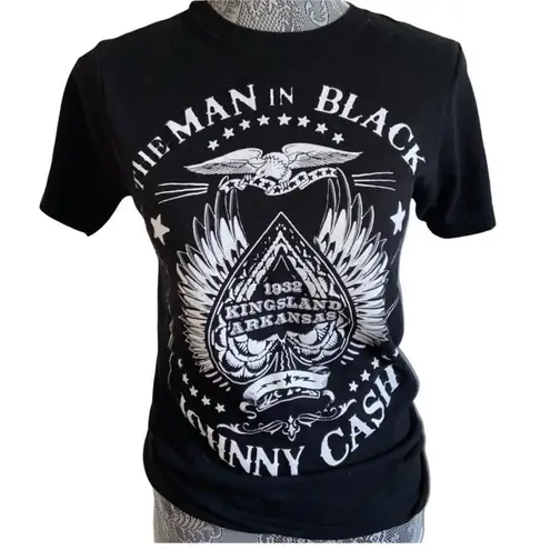 Zion Rootswear Johnny Cash graphic T-shirt