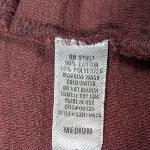 Scrapbook Originals Painted Vest Womens Medium Floral Art to Wear Boho Red