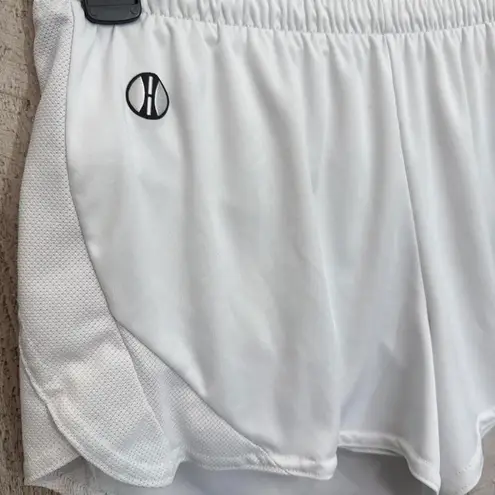 Holloway * Ladies' Athletic Shorts Size L White Running Summer Lightweight Womens