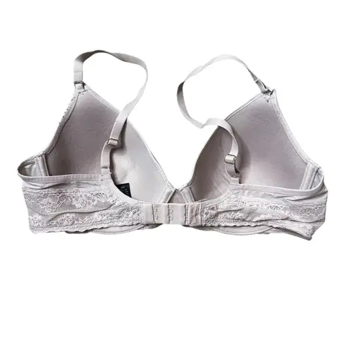 Natori - Bliss Perfection Comfort T-Shirt pink Lace accent Bra Size 34C