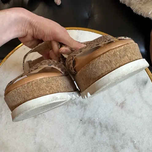 Time And Tru Leopard Platform Sandals