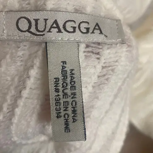 Quagga Eternity Scarf Cream New