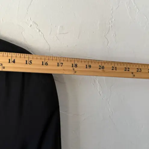 Mixit Vintage Black Silk Blazer Jacket Size 6 100% Pure Silk Classic Workwear