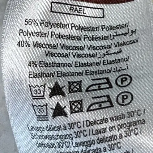 COMPTOIR DES COTONNIERS WHITE TEXTURED SHORT SLEEVE DRESS FAUX POCKETS SIZE 38