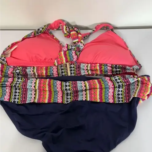 Anne cole Friendship Bracelet Halter Bikini Top & Foldover Bottoms