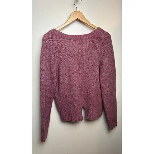 360 Cashmere Ribbed Knit V-Neck Sweater Sz. S