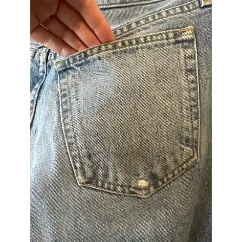 KHAITE Kyle Distressed Jeans Size 28 | High Rise 100% Cotton Denim