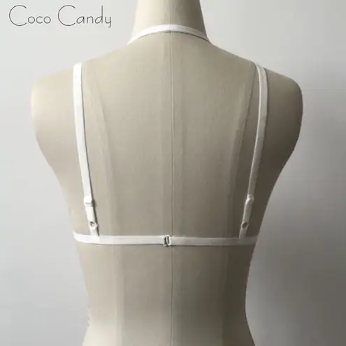 🆕Floral Elastic Cage Bralette Crop Top