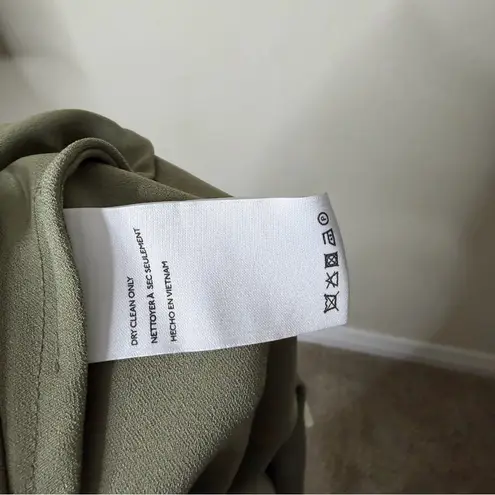 BHLDN Anthropologie Dylan One Shoulder Satin Side Slit Gown Miss Womens Size 10