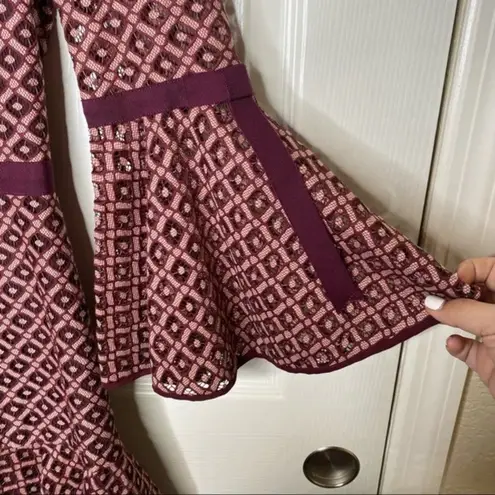 Cinq à Sept cinq a sept Cossette Lace Bell-Sleeve Dress