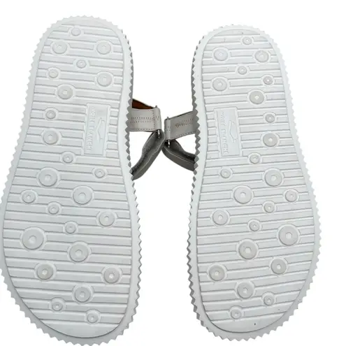 Voile Blanche Lisa Platform sandals size 38 US 8 cream beige Hook