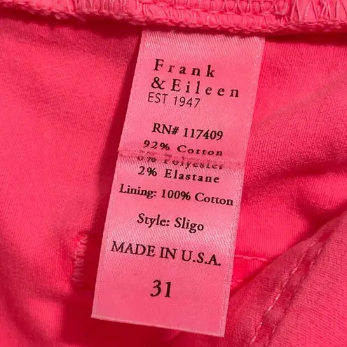 Frank & Eileen Frank & Eileen Sligo Neon Pink Skinny Jeans Italian Power Denim Size 31
