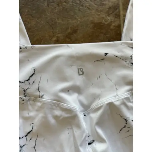 Buffbunny New  Limitless Leggings White Marble Size Medium