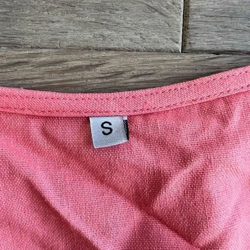 superdown  Alana Button Front Top in Pink Size S