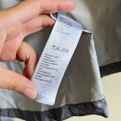 prAna Eliza Jacket Misty Coal Silver Women’s Size S Gray Athletic Hooded