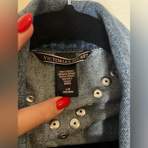 Victoria's Secret Victoria secret studded denim jacket