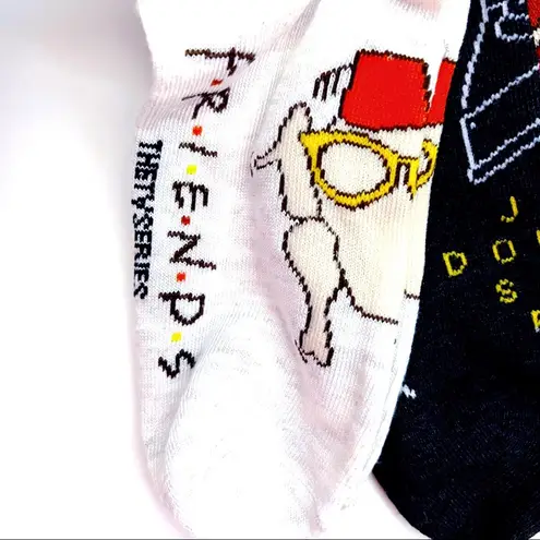 Friends TV Show Womens No Show Socks NBC 90s Thanksgiving Turkey Fall Fun Gift Orange