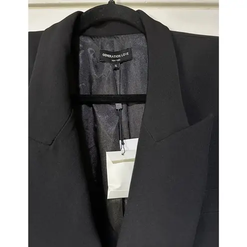 Generation Love Max Crepe Blazer Blazer Size XL NWT Gold Button Details Chic