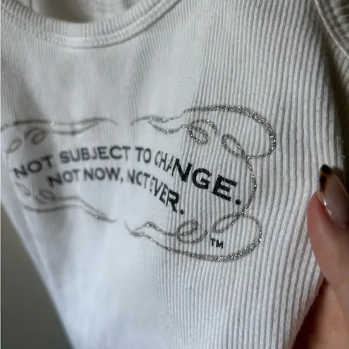 Jack Daniel's Grunge/Y2K White Women's Tank Top