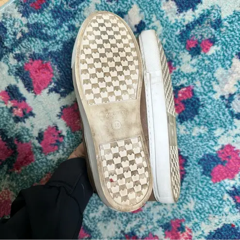 Birdies The Falcon High Top Sneaker in Cafe Au Lait Brown Leather Size 7.5