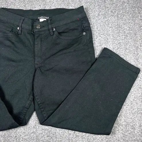 Venus  Women's Black Denim Capri‎ Cropped Jeans Size 2 Casual Pants