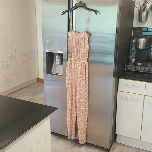 Faherty ππ Renata Floral Jumpsuit ~ Coral Nusa Floral Small S NWT