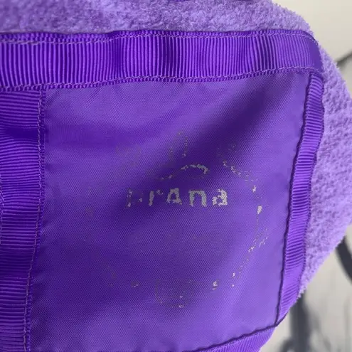 prAna purple Drea 1/2 zip fleece pullover jacket