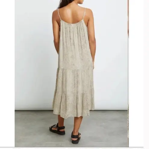 Rails Adora Snake-Print Midi Dress