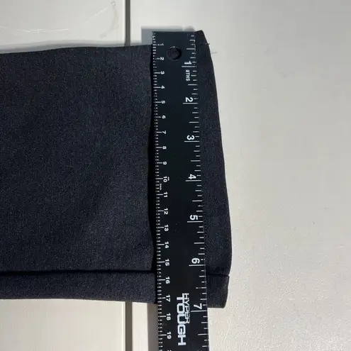 American Giant Pants Womens 4 Black No BS Kick Flare Crop Pull On Ponte Knit