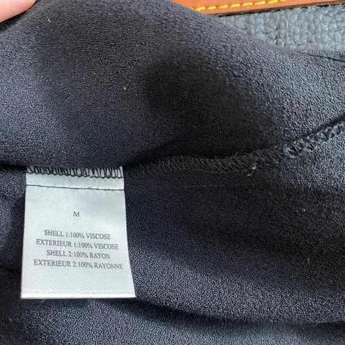 Brochu Walker Black Sleeveless Keyhole Shift Dress