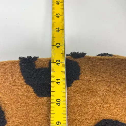 Farm Rio NWOT  Wool Blend Wild Fleece Flowers Coat Size M Multicolor