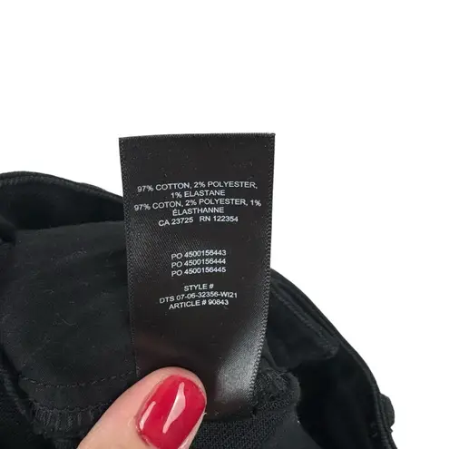 Wilfred Free Aritzia High Rise Black Utility Cargo Pants Straight Leg Snaps 00