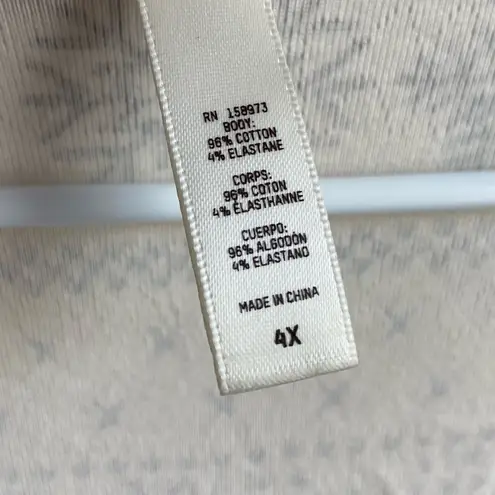 SKIMS NWOT Fair Isle Cream Pointelle Long Sleeve Pajama Top