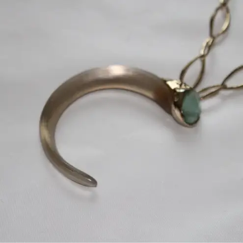 Alexis Bittar Embellished Tusk Necklace