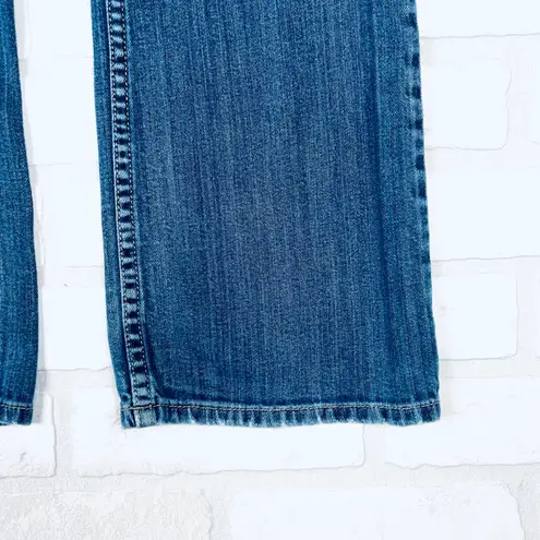 Arizona Jeans Arizona Jean Co Womens Jeans Size 7/9 Long Favorite Bootcut Distressed Denim